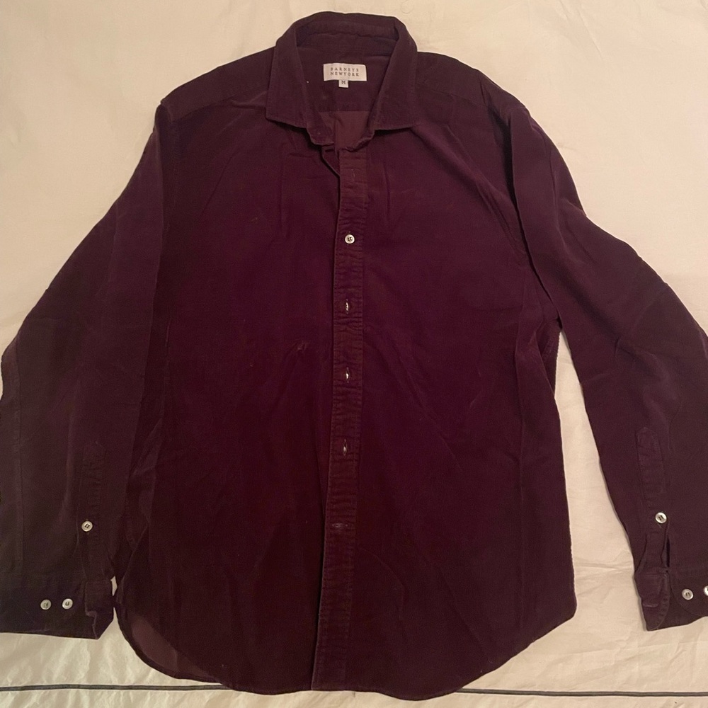 Barney’s NY corduroy shirt